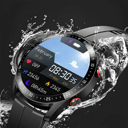 CARDIOTRON – Premium men's smartwatch with ECG+PPG & call function