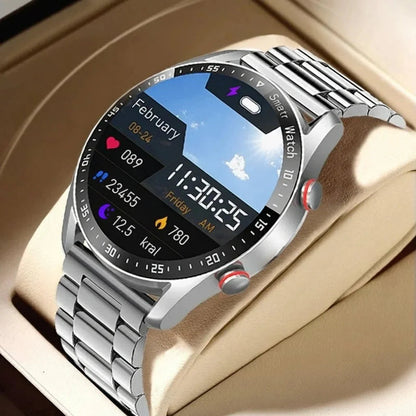 CARDIOTRON – Premium men's smartwatch with ECG+PPG & call function