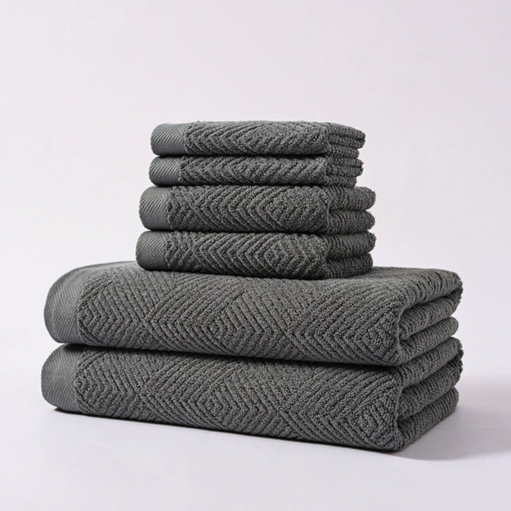 Cascade Supreme Cotton Towel Set | 6 Piece