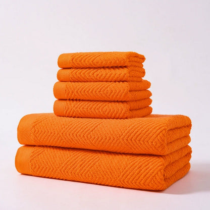 Cascade Supreme Cotton Towel Set | 6 Piece