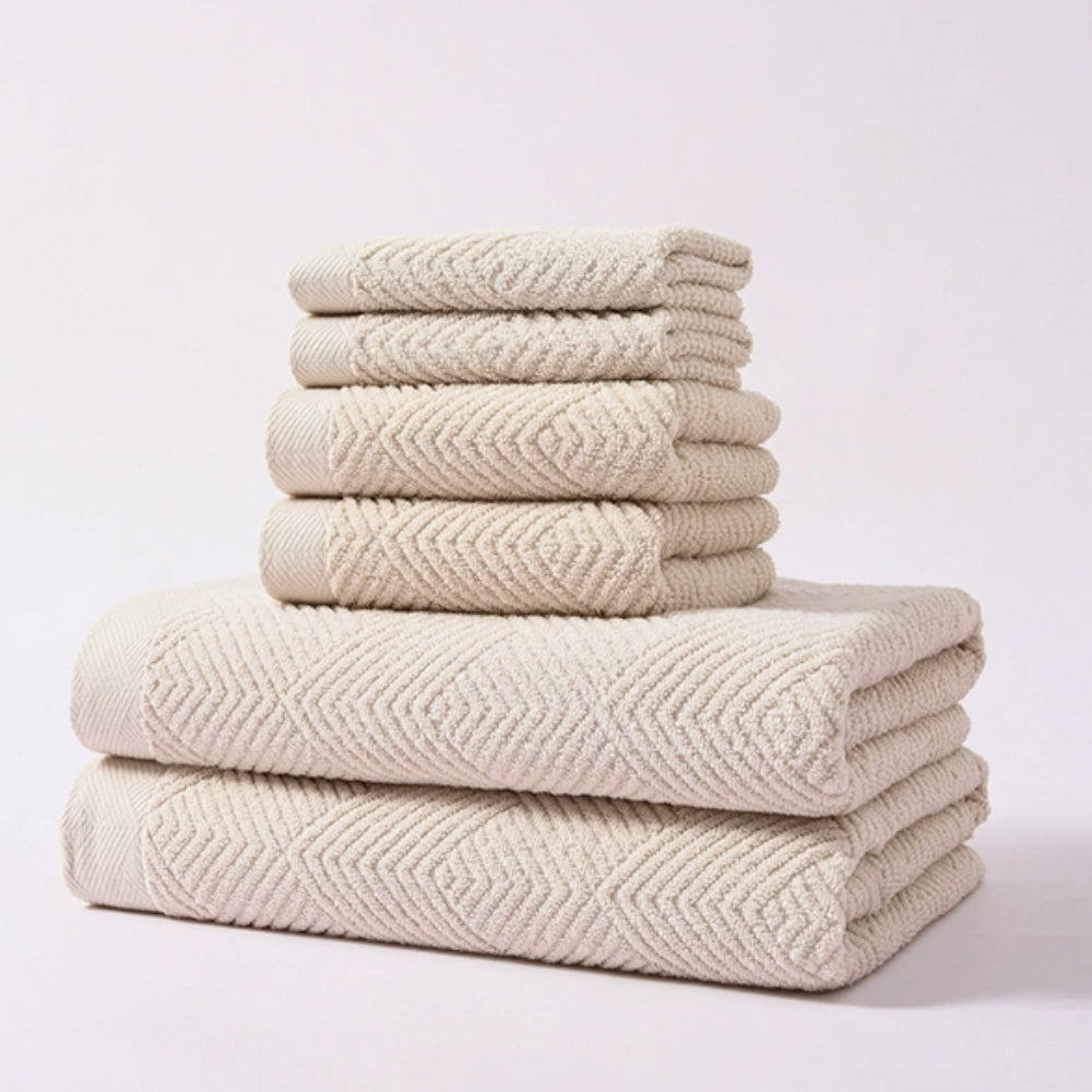 Cascade Supreme Cotton Towel Set | 6 Piece