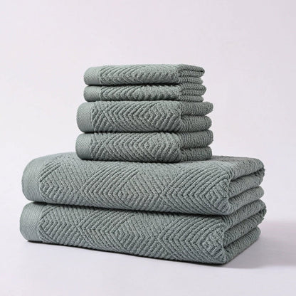 Cascade Supreme Cotton Towel Set | 6 Piece