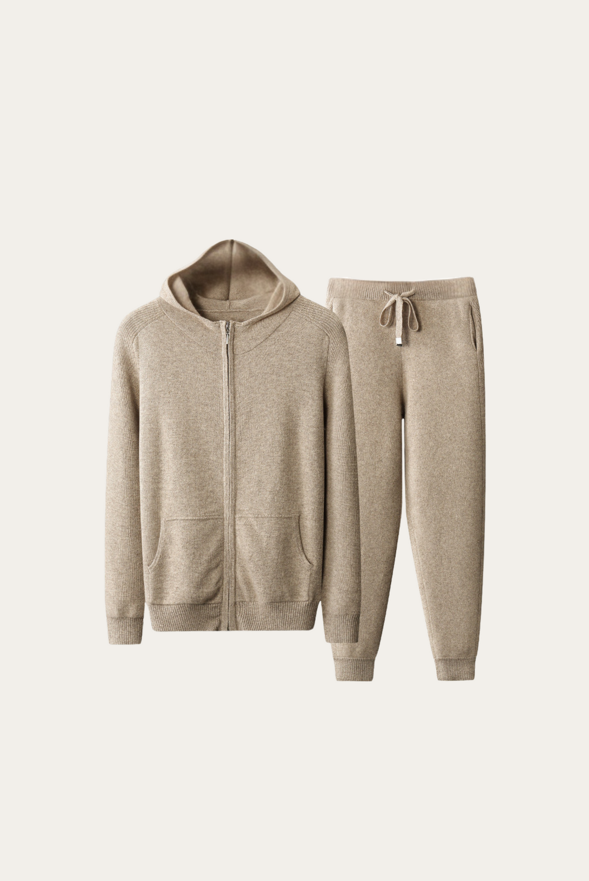 Cashmere and Merino Wool Jogging Set – Eliano