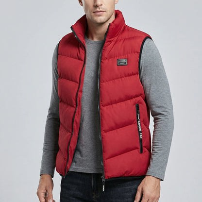 Casual Vest with Front Zip