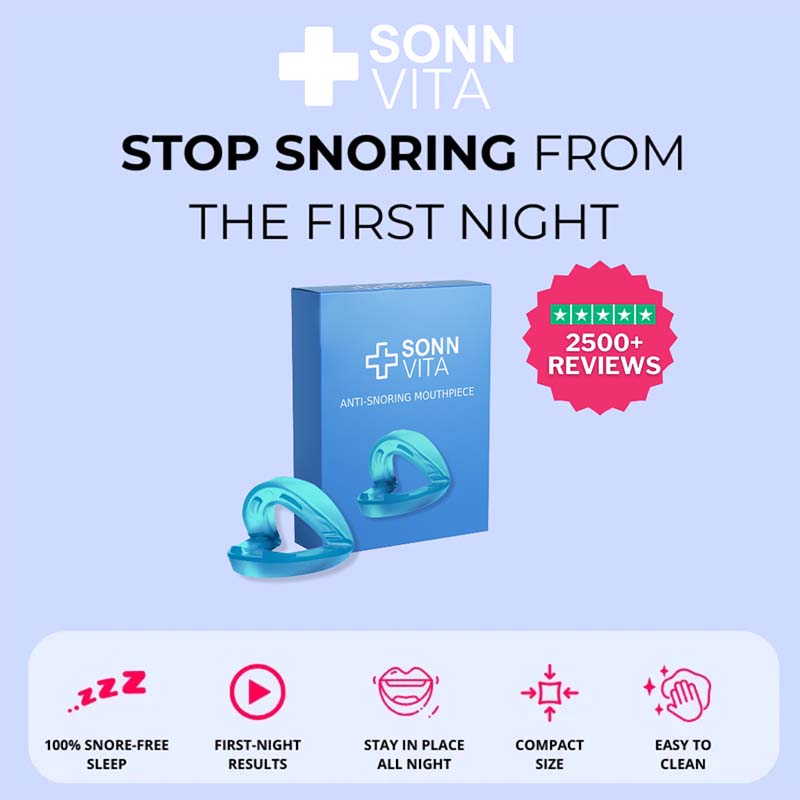 Comfortable Anti-Snoring Device, Nighttime Sleep Aid
