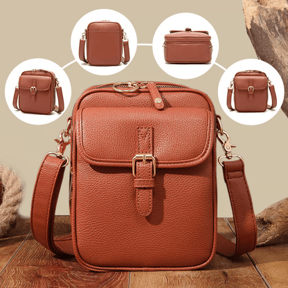 LAST DAY 49% OFF- Crossbody Leather RFID Bag
