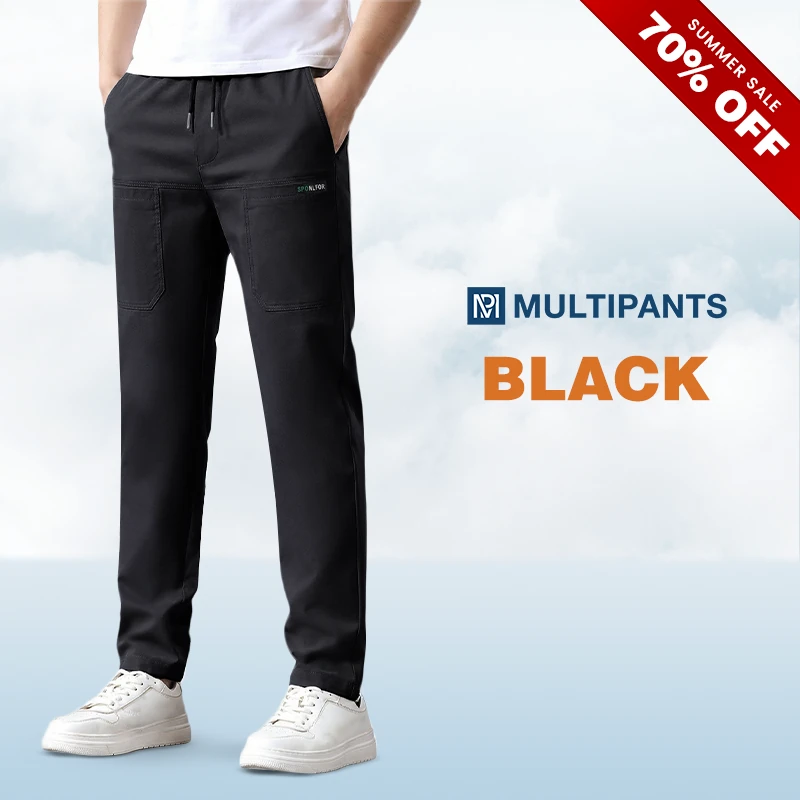 MultiPants - Men's High-Stretch Multi-Pocket Cargo Pants