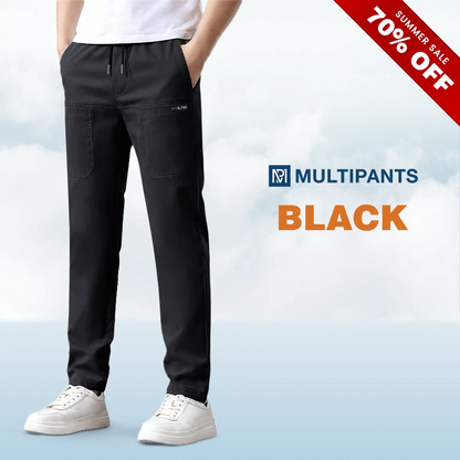 MultiPants - Men's High-Stretch Multi-Pocket Cargo Pants