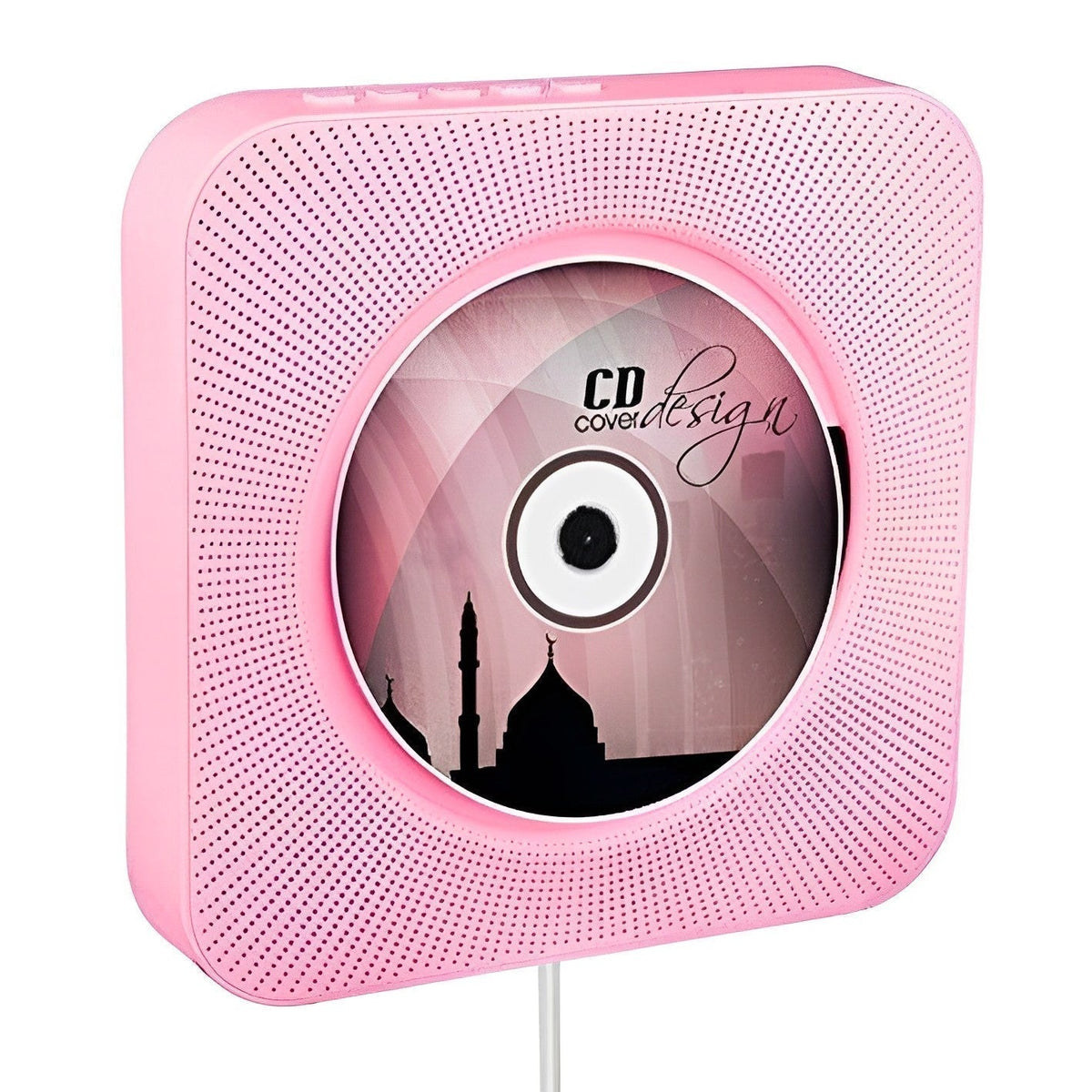 Wall-Mounted CD Player & Bluetooth Speaker System