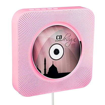 Wall-Mounted CD Player & Bluetooth Speaker System
