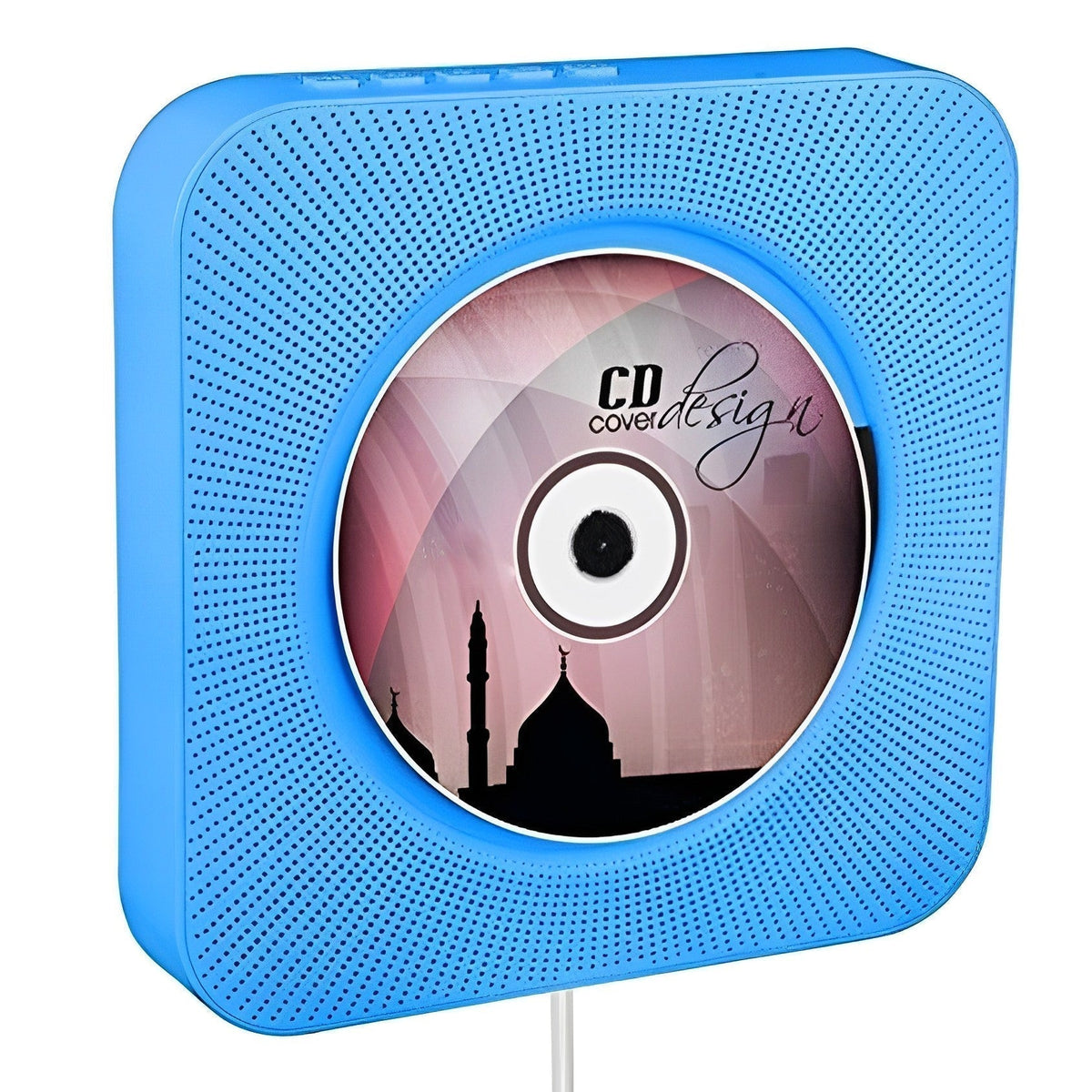 Wall-Mounted CD Player & Bluetooth Speaker System