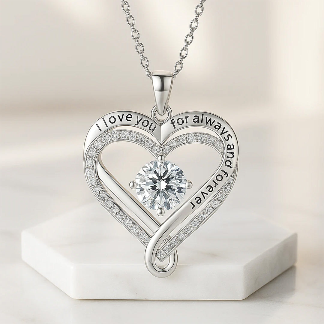 For Love - I Love You For Always & Forever Necklace