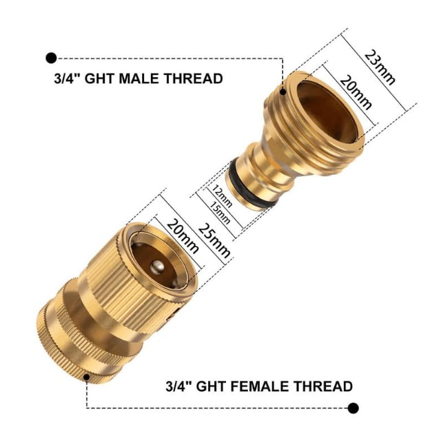 Garden Hose Quick Connector-2 PCS