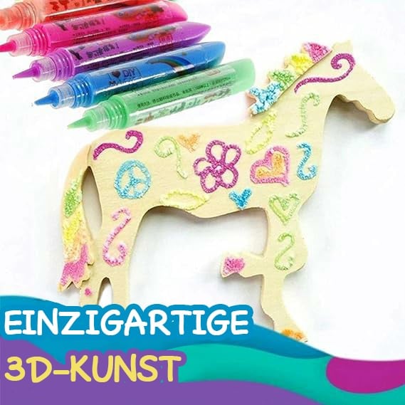Magic Pen – Draw in 3D with a single stroke! DIY bubble "popcorn" effect drawing pens – Buy 3 Get 2