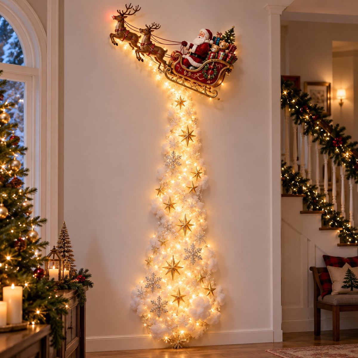 Christmas Wonderland Wall Light – Bring a Cozy Holiday Glow Home