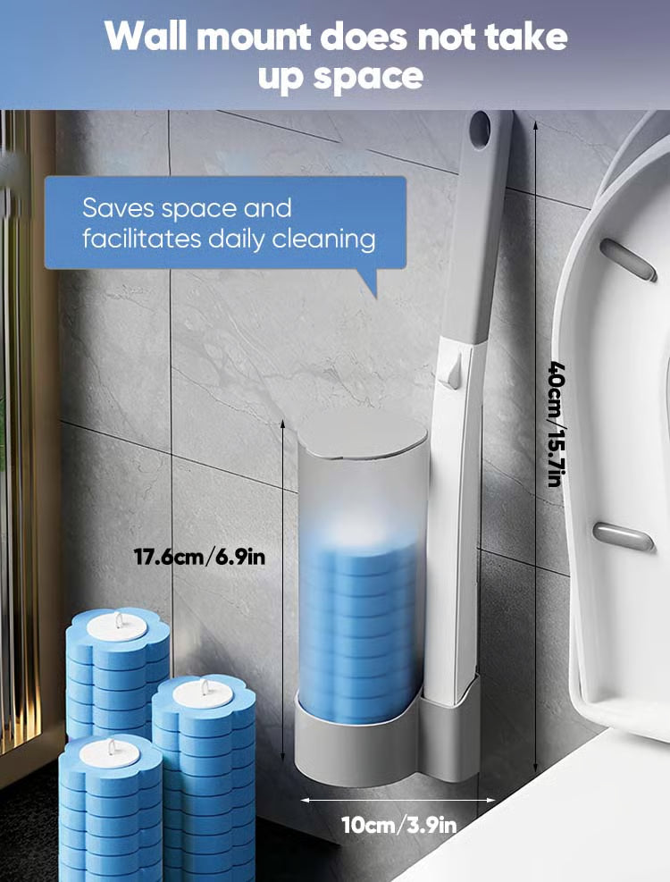 Disposable Toilet Cleaning Brush — Hygienic, Easy & Mess-Free