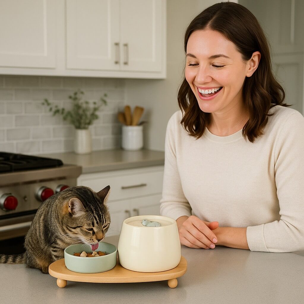 AquaCeramic Pet Hydration Fountain