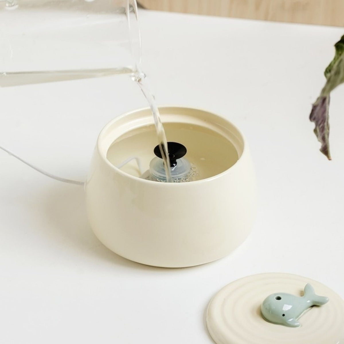 AquaCeramic Pet Hydration Fountain