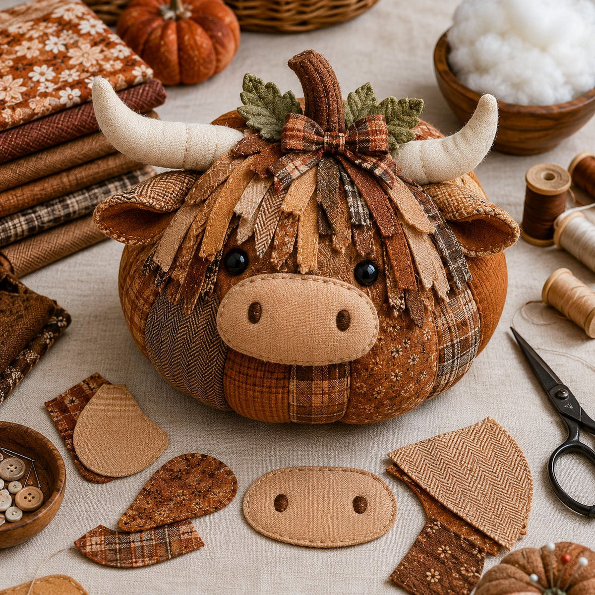 Last Day 49% OFF - DIY Animal Pumpkin Sewing Kit