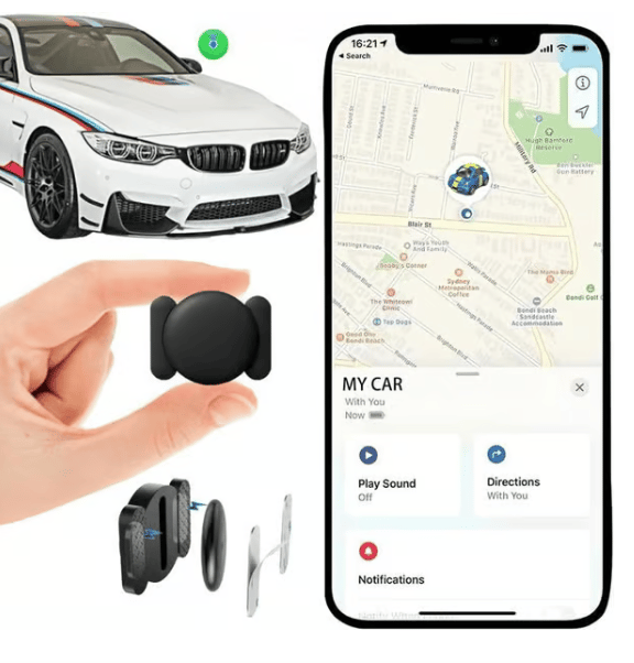 Upgraded-Mini GPS Tracker | Discreet, Location Monitoring