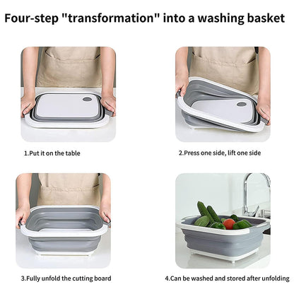 BBQ & Meal Prep Tub | Collapsible Prep Tub