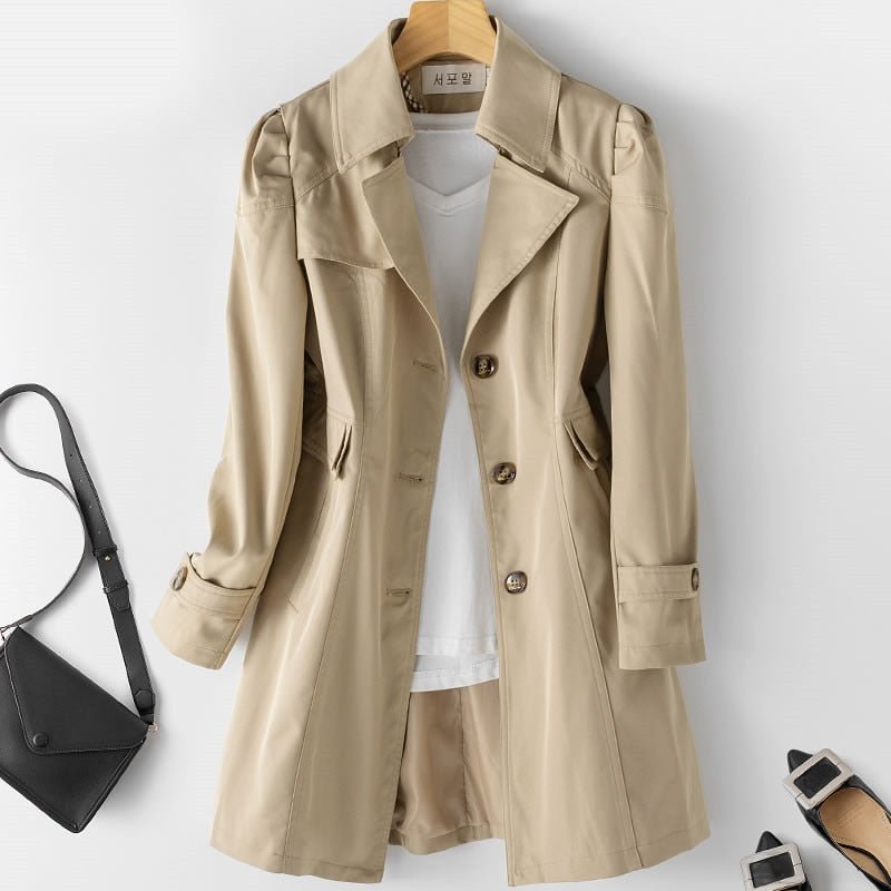 Women's Versatile Everyday Trench Jacket