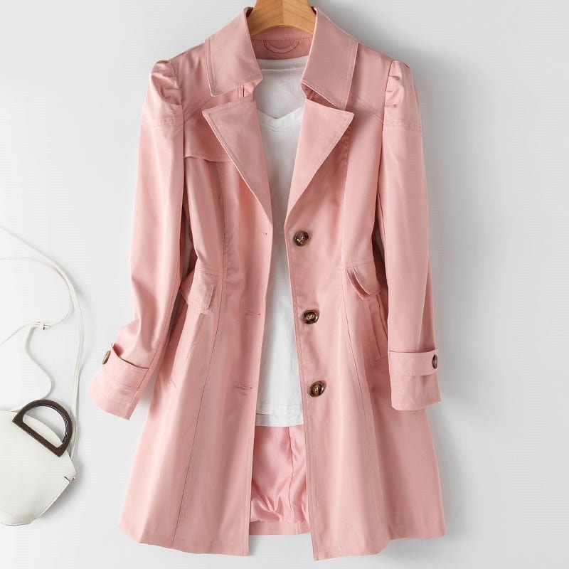 Women's Versatile Everyday Trench Jacket