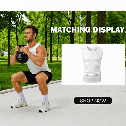 Hot Sale 50% OFF | Men’s Wide Strap Ribbed Tank Top Summer Casual Sleeveless Shirt