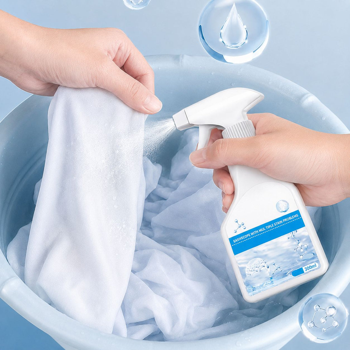 50%+ OFF Today! Laundry Stain & Oil Remover Spray | Deep-Clean Fabric Cleaner