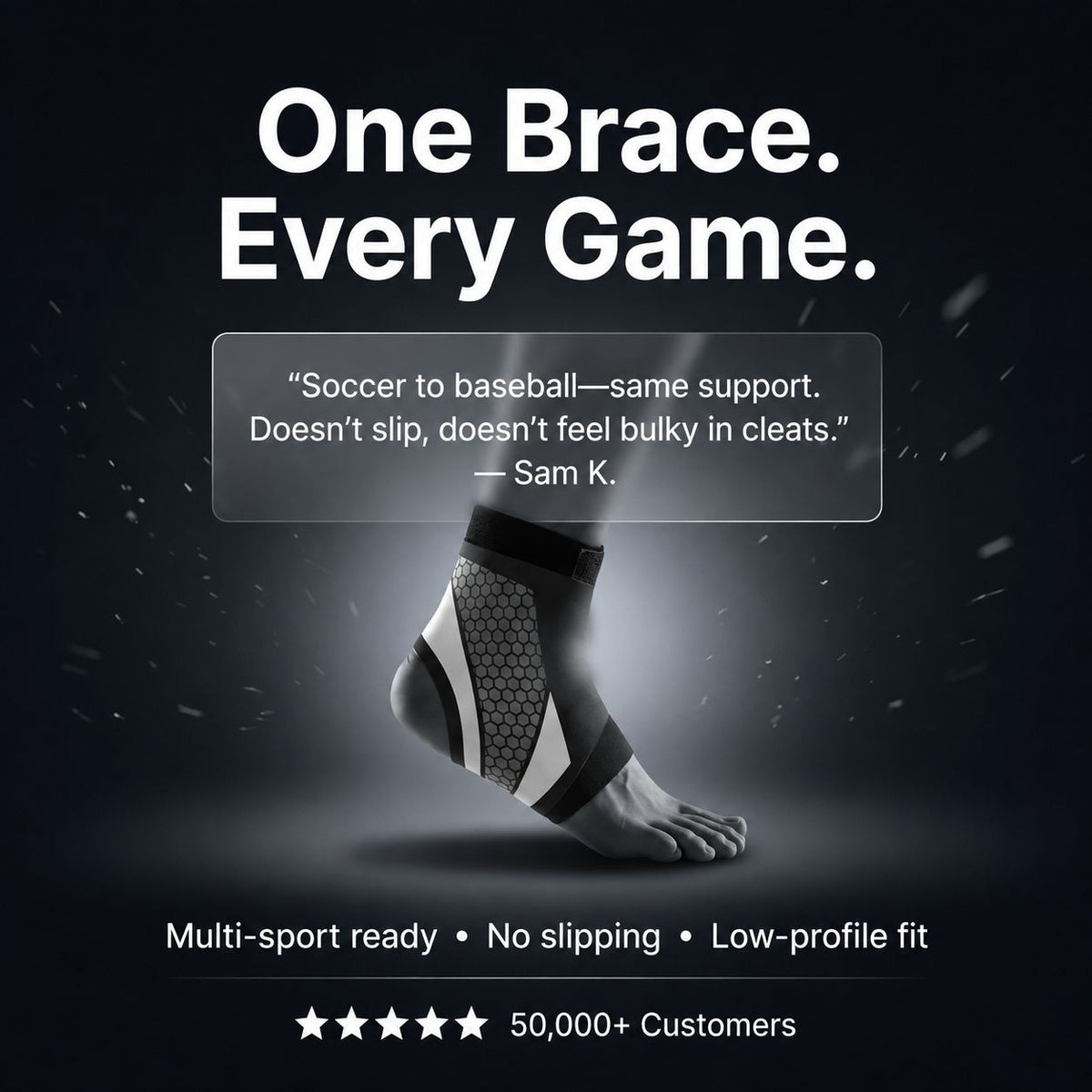2026 HOT SALE50K+ SOLD Ankle Support Brace Comfortable Support for Everyday Activities