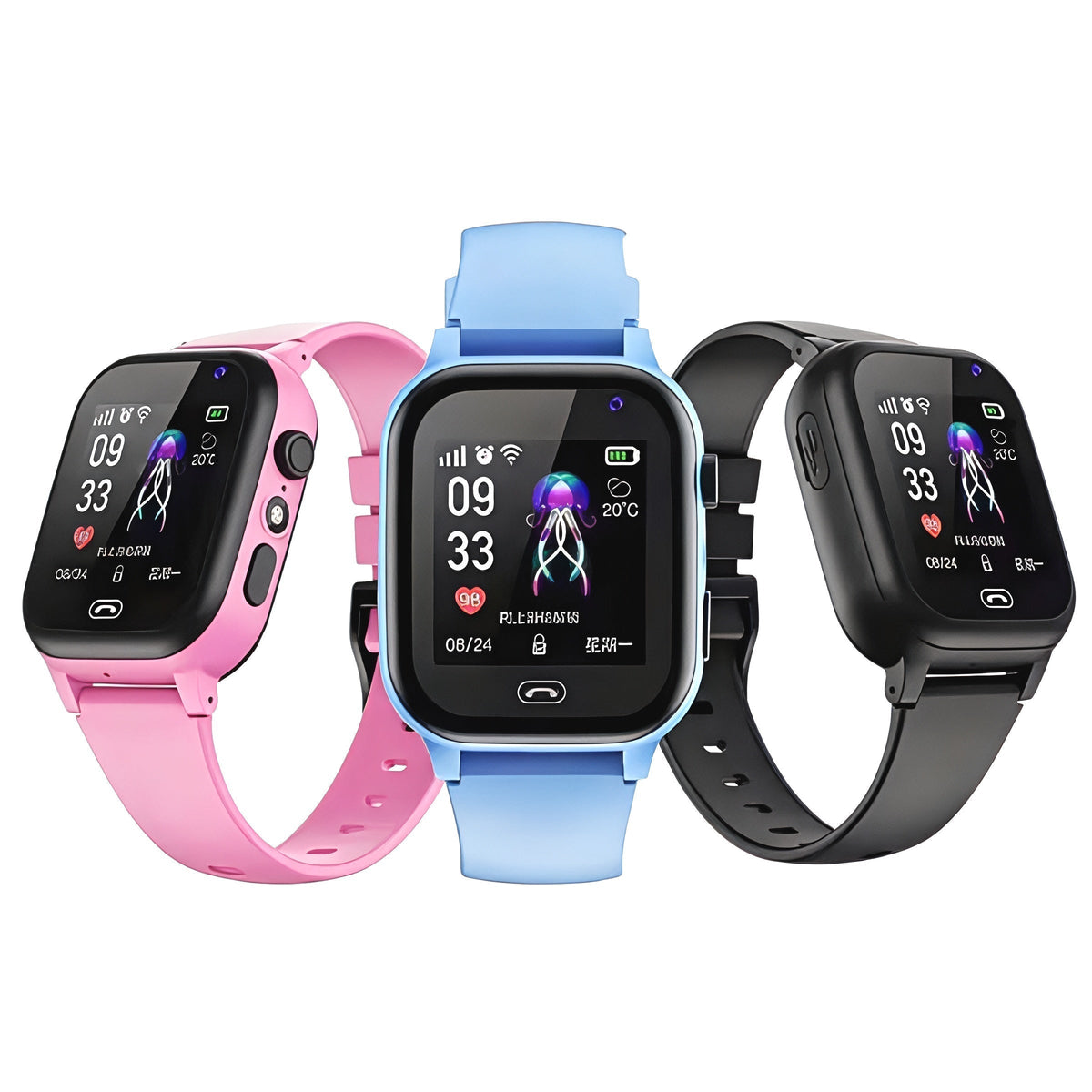 Children's Smartwatch GPS Tracker Waterproof 4G Camera