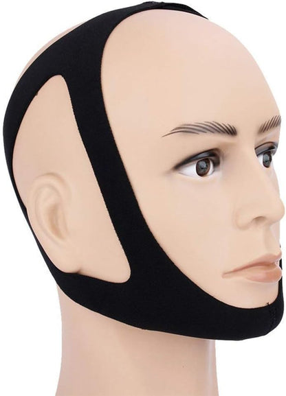 Chin Strap to Prevent Snoring Made of Breathable Neoprene – Reduces Snoring and Ensures Comfortable Sleep at Night