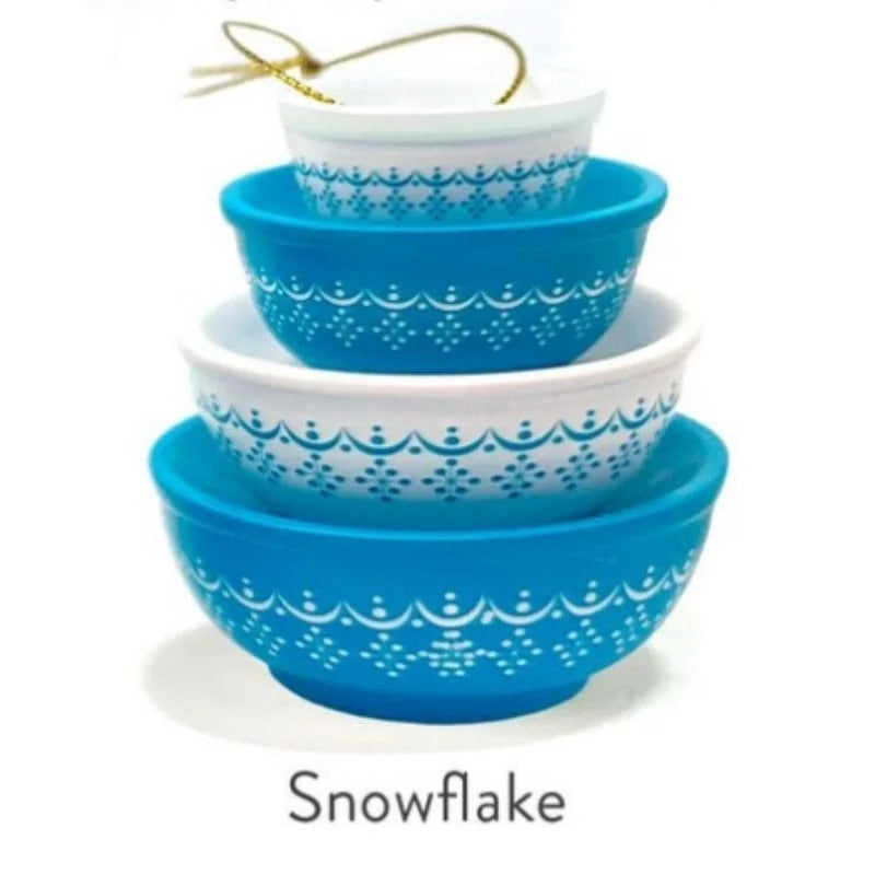 Retro Kitchenware Ornaments for Christmas Tree
