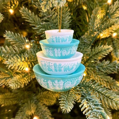 Retro Kitchenware Ornaments for Christmas Tree