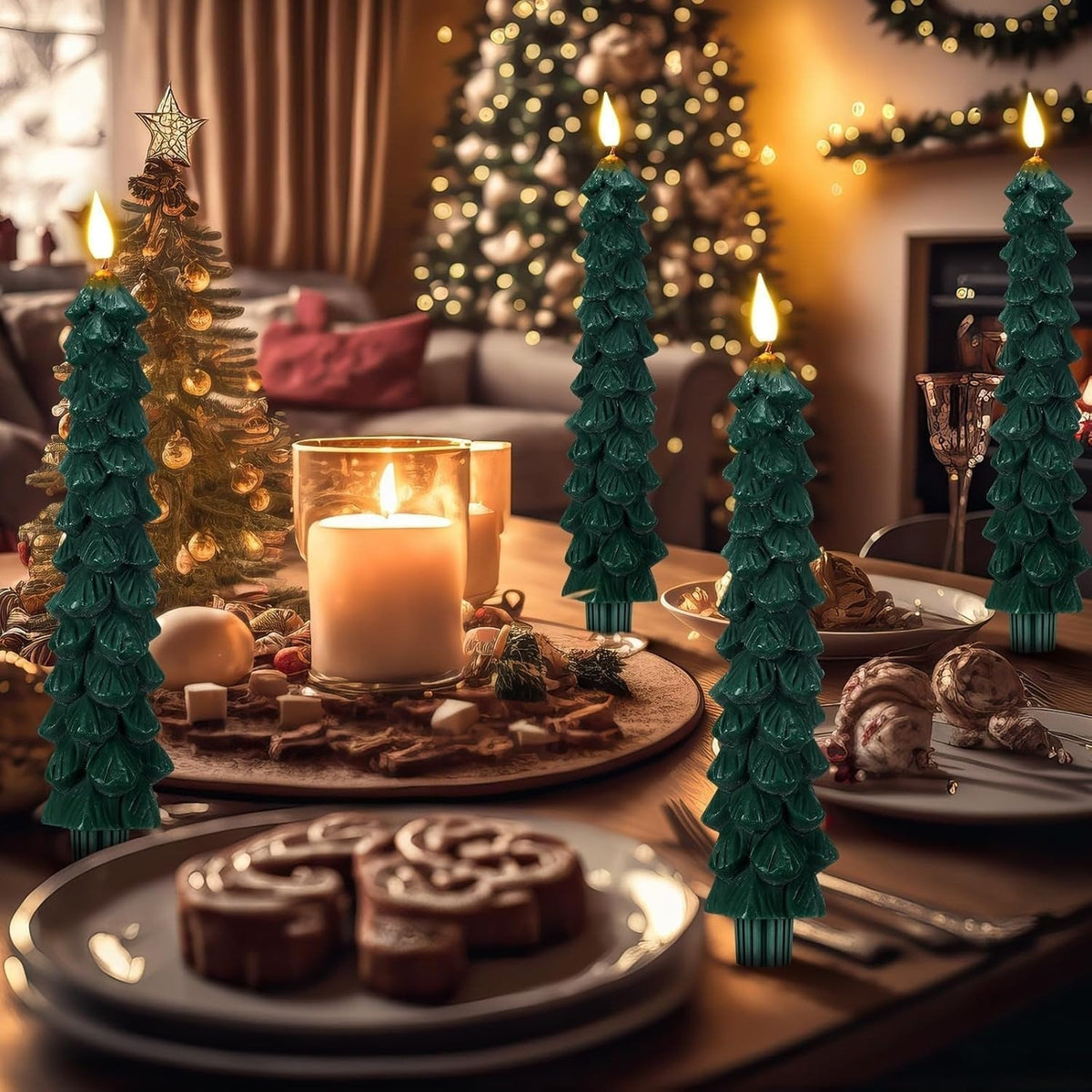 Christmas Tree Candles
