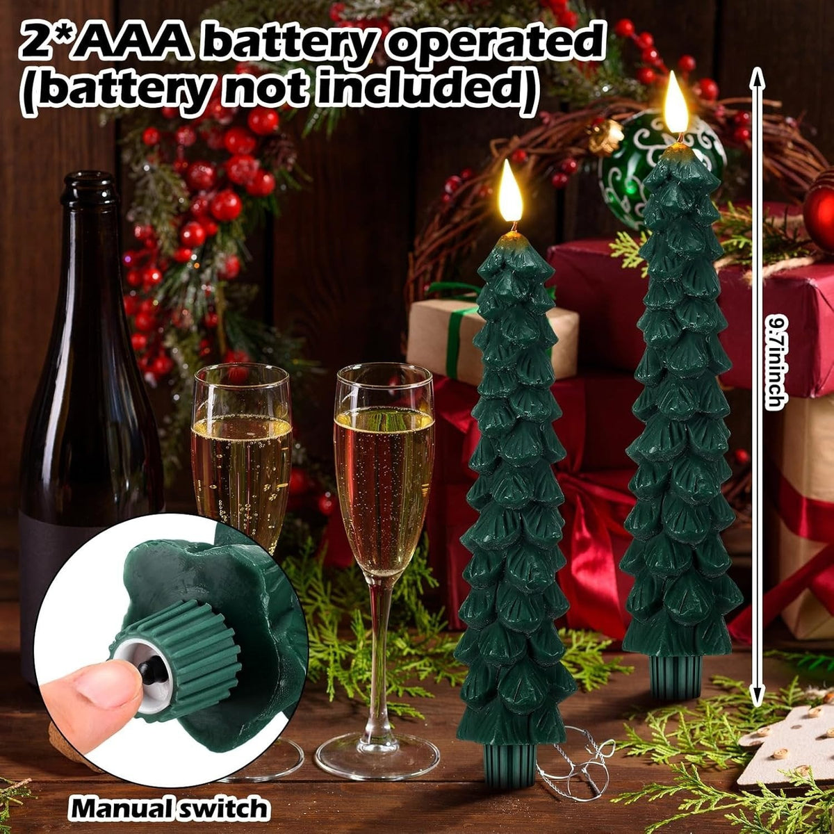 Christmas Tree Candles