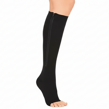 CIRCULARELIEF – Compression Socks with Zipper for Support and Relief