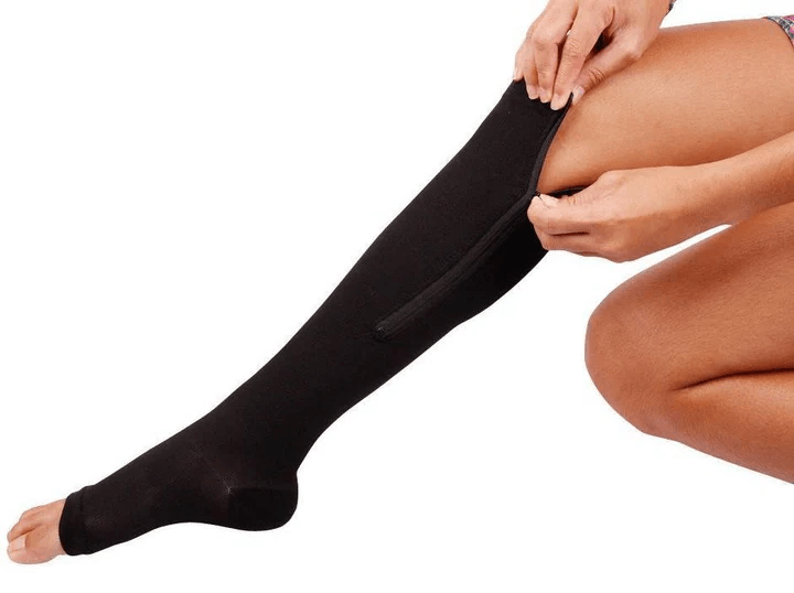 CIRCULARELIEF – Compression Socks with Zipper for Support and Relief