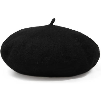 Classic French Wool Beret – Evelyne