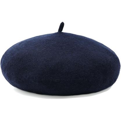 Classic French Wool Beret – Evelyne