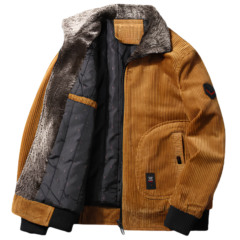 Classic Winter Corduroy Jacket for Men