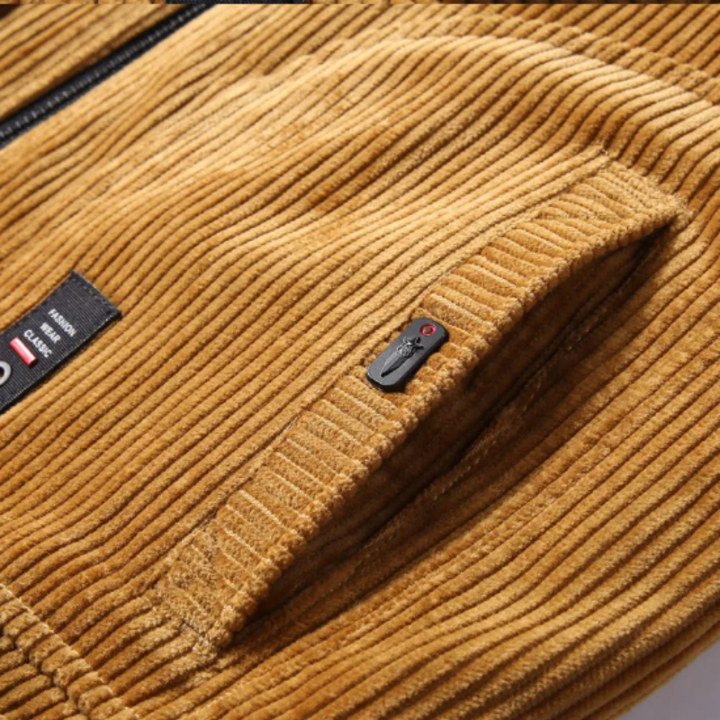 Classic Winter Corduroy Jacket for Men