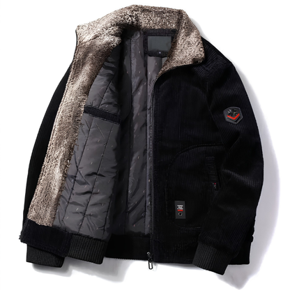 Classic Winter Corduroy Jacket for Men