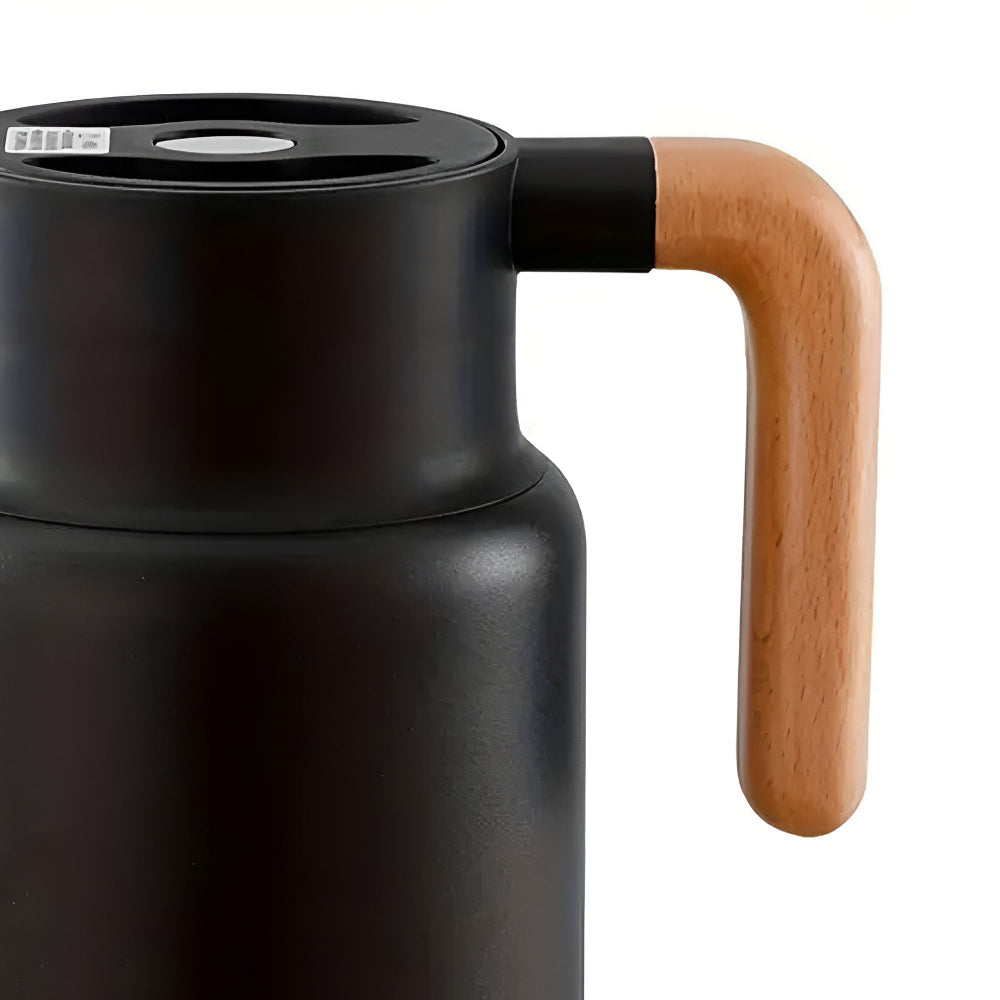 Insulated Carafe with Wood Handle