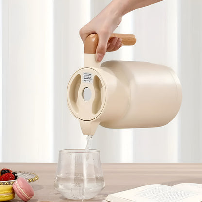 Insulated Carafe with Wood Handle