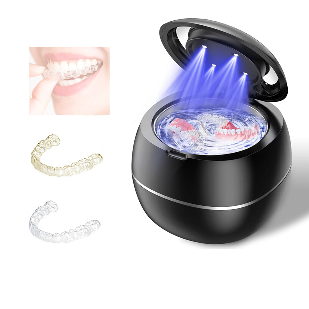 Cleaning for mouthguards, snoring devices, mouth protectors, dentures, retainers