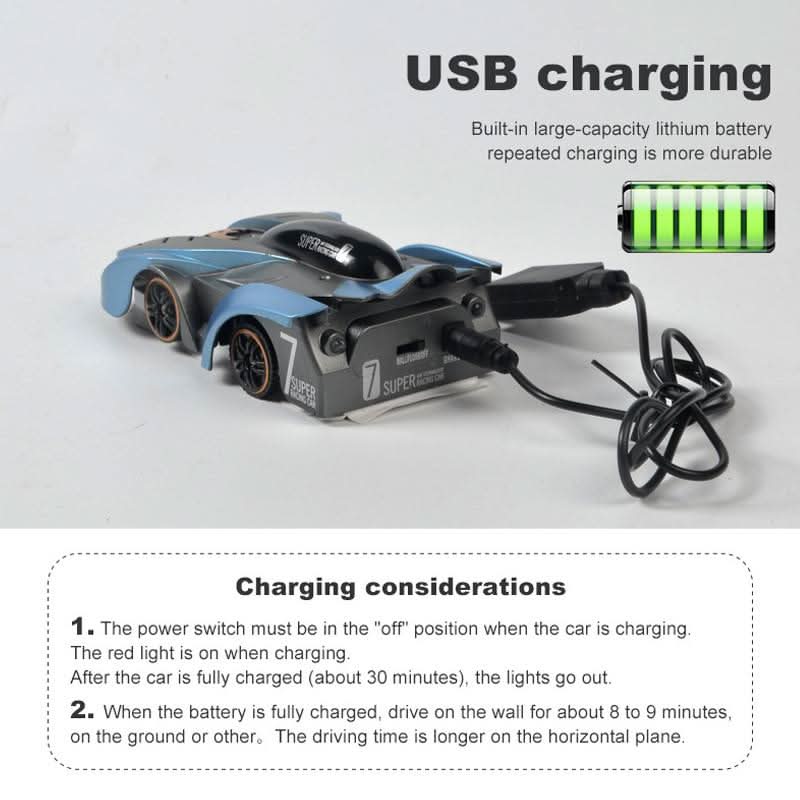 CLIMBIX – RC Stunt Car for Walls & Ceilings