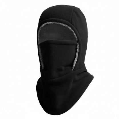 COLD HOOD – Thermal Fleece Balaclava for Cycling & Outdoor Sports in Icy Weather