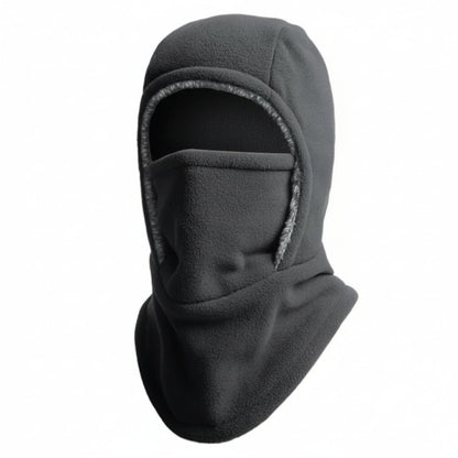 COLD HOOD – Thermal Fleece Balaclava for Cycling & Outdoor Sports in Icy Weather