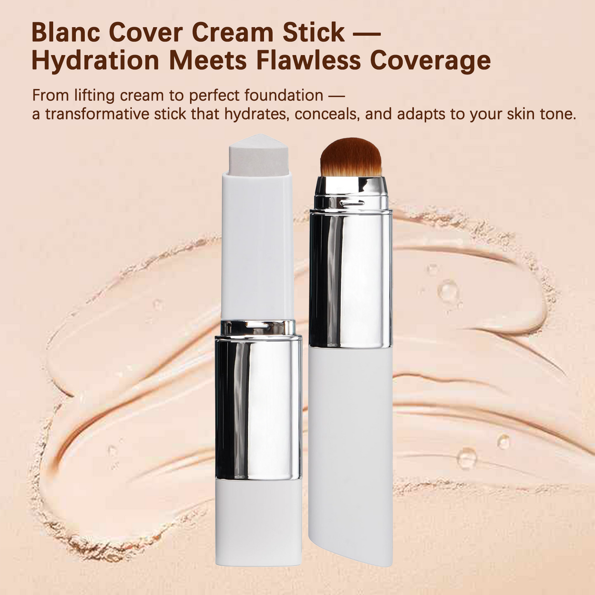 Adaptive Cover Cream Stick — Hydration & Flawless Finish